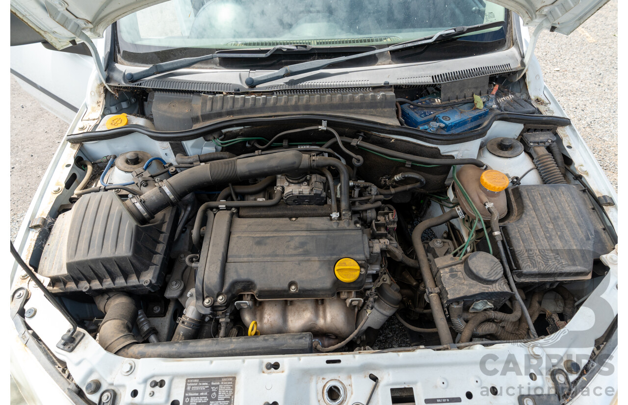 4/2011 Holden Combo XC MY10 Van White 1.4L