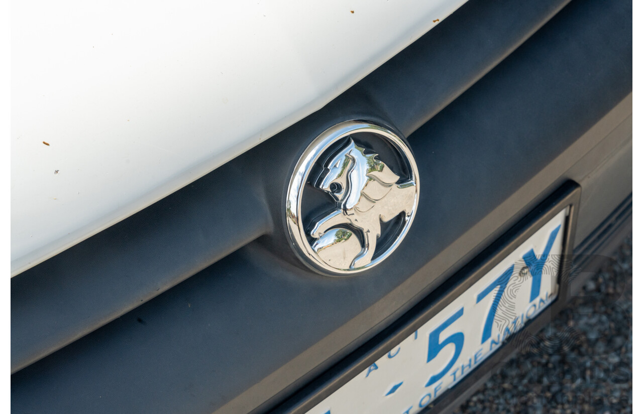 4/2011 Holden Combo XC MY10 Van White 1.4L