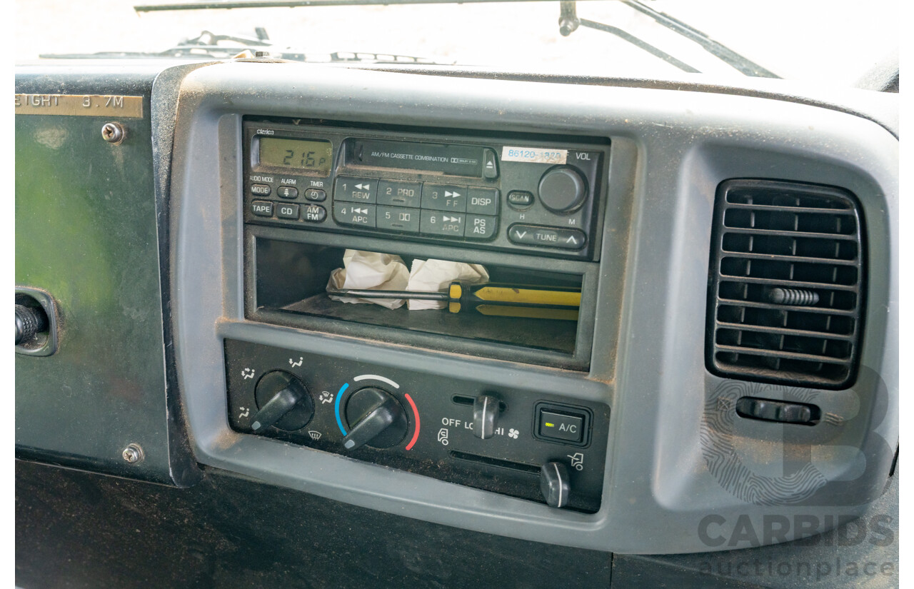 10/2003 Hino GH1J 500 Series Medium Duty Garbage Truck (Dual Control) 2d Cab Chassis Silver Turbo Diesel 6cyl - Automatic