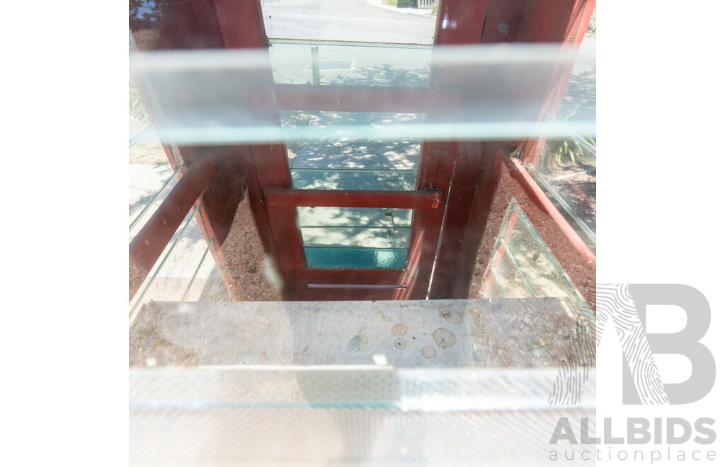 Vintage Red Australian Phone Box