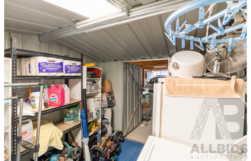 Alvannex Pty Ltd Demountable/Movable Dwelling - Two Bedroom Caretakers Residence - Approximately 140 Square Meters with Carport and Garden Shed