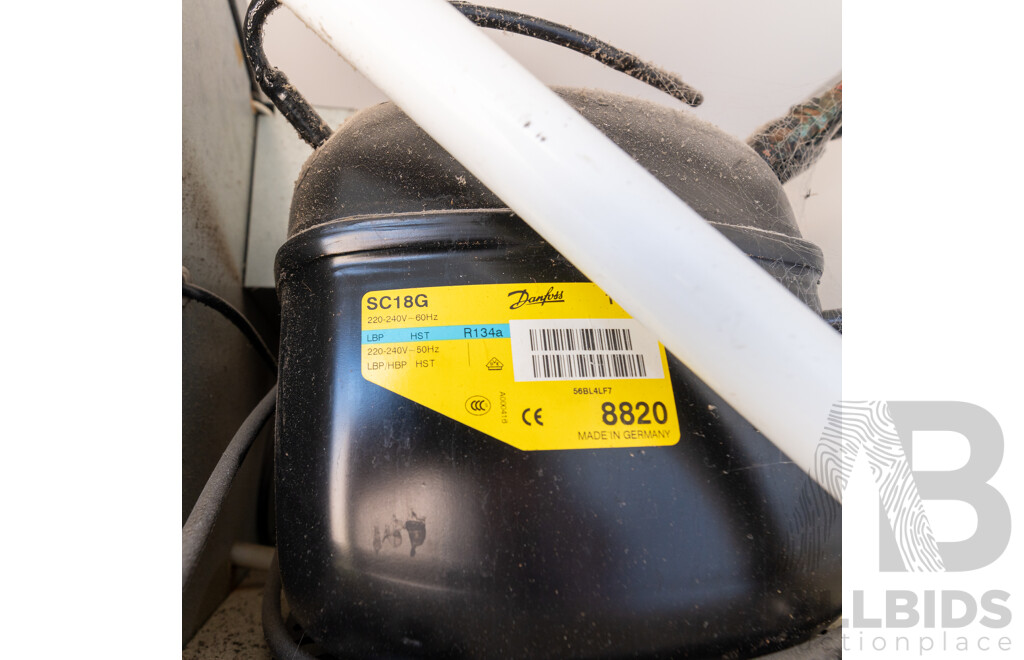 Skope 1000 Litre Two Door Upright Commercial Display Refrigerator