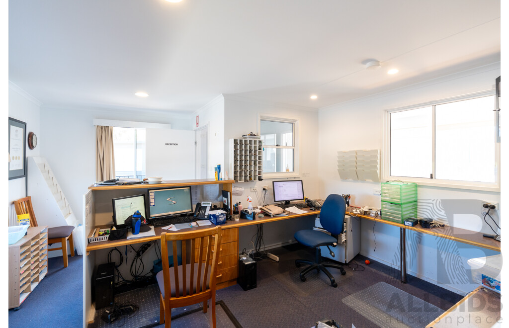 Alvannex Pty Ltd Demountable/Movable Building with Accessibility Ramp - Office Building