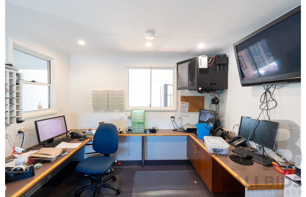 Alvannex Pty Ltd Demountable/Movable Building with Accessibility Ramp - Office Building