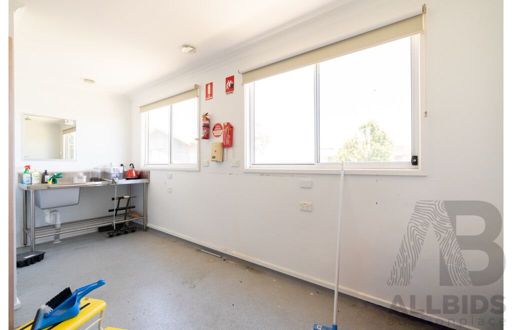 Alvannex Pty Ltd Demountable/Movable Building with Accessibility Ramp - Office Building