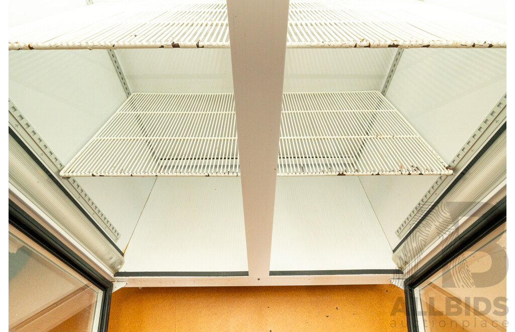 Skope 1000 Litre Two Door Upright Commercial Display Refrigerator - TME1000-H