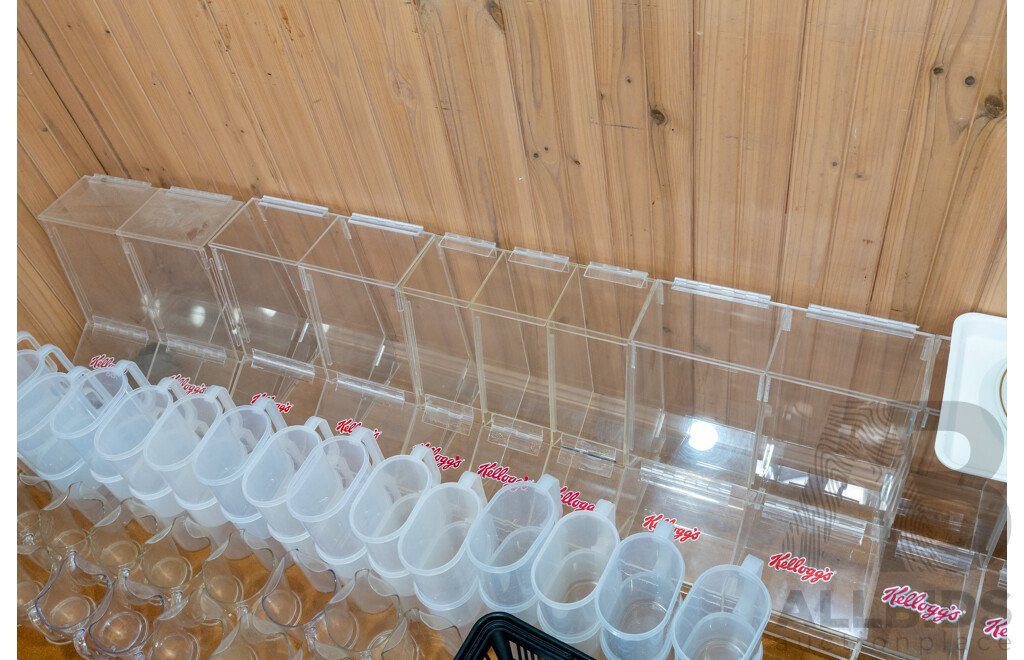 Selection of Food Service and Food Preparation Equipment with Mobile Display Rack