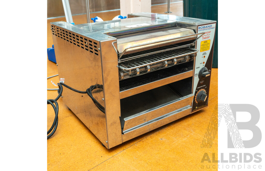 Roband Commercial Electric Conveyor Toaster - TCR10