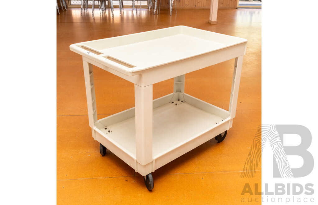 Rubbermaid Two Tier Gastronomy Trolley