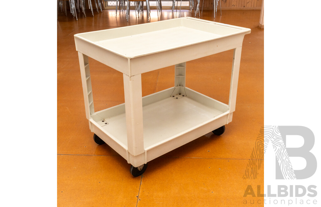 Rubbermaid Two Tier Gastronomy Trolley