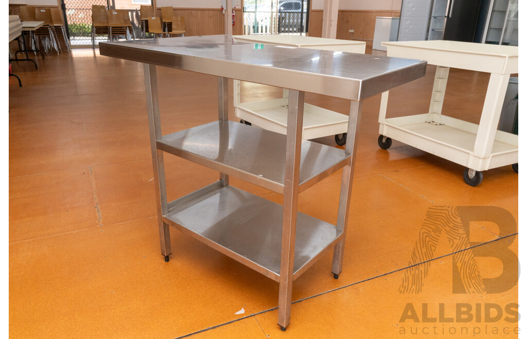 Custom Built Stainless Steel Bench