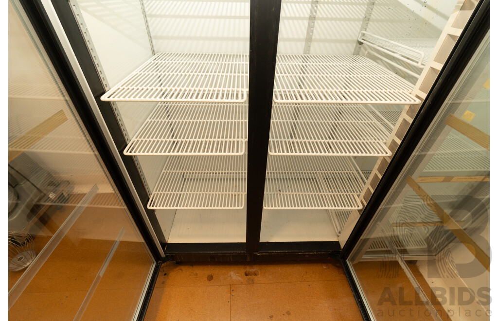 Skope 1500 Litre Three Door Upright Commercial Display Refrigerator