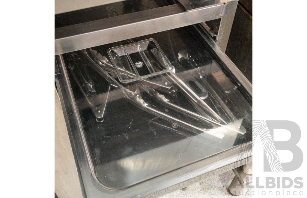 Rational Electric Combi Oven with Stand and Utensils