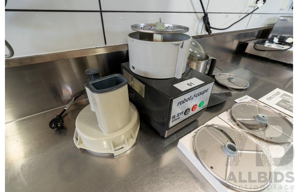 Robot Coupe Electric Food Processor, Cutter and Vegetable Slicer - R211 Ultra