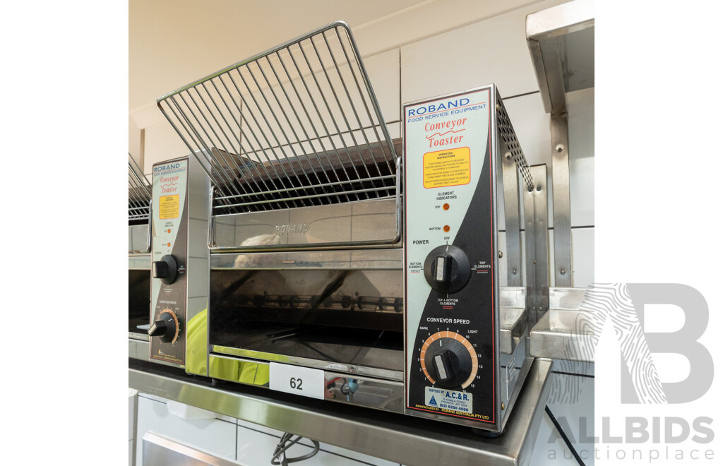 Roband Commercial Electric Conveyor Toaster - TCR15