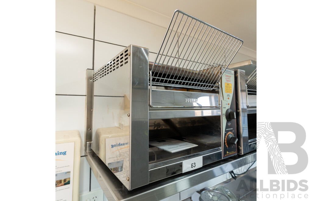 Roband Commercial Electric Conveyor Toaster - TCR15
