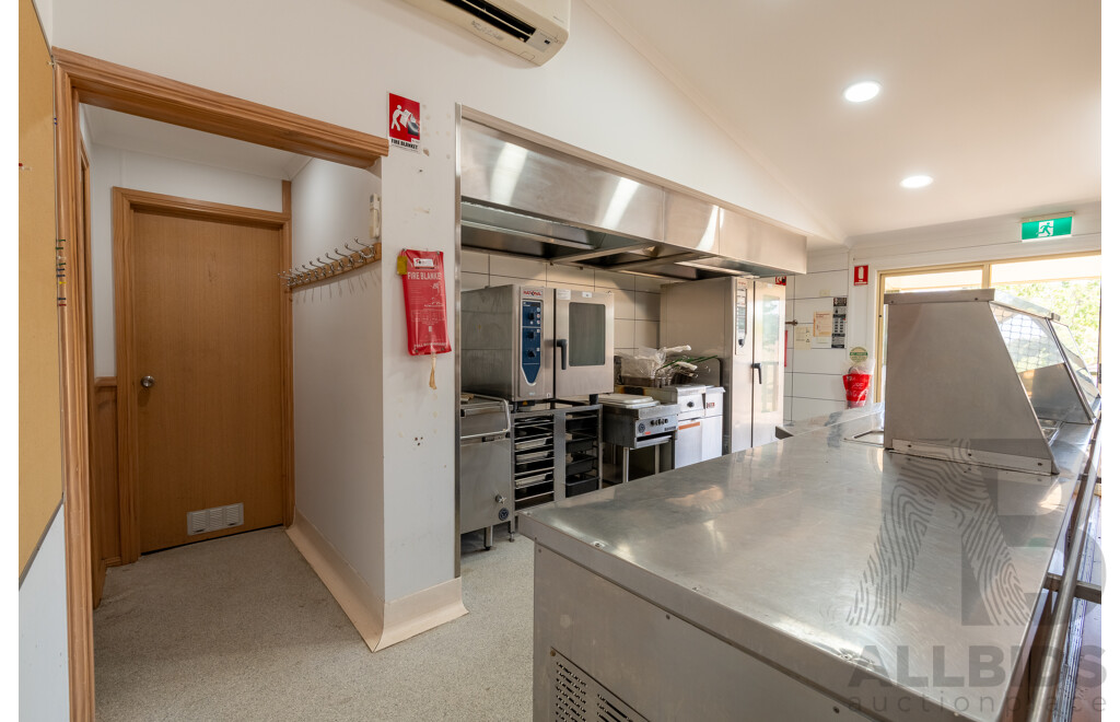 Alvannex Pty Ltd Demountable/Movable Building with Verandah, Steps and Accessibility Ramp - Dining Hall