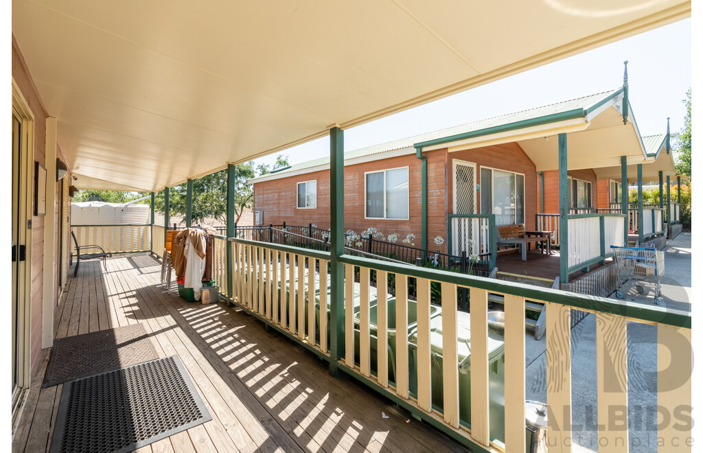 Alvannex Pty Ltd Demountable/Movable Building with Verandah, Steps and Accessibility Ramp - Dining Hall