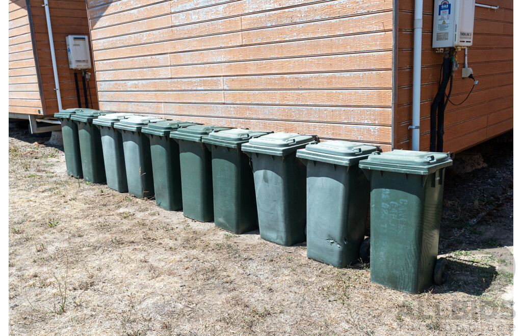 Nylex 120 Litre Wheelie Bins - Lot of 10