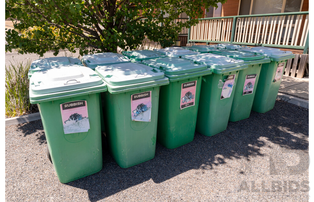 250 Litre Wheelie Bins - Lot of 10