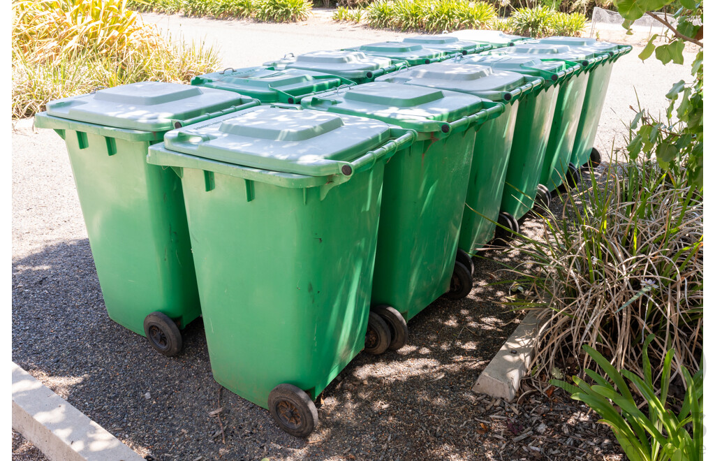 250 Litre Wheelie Bins - Lot of 10