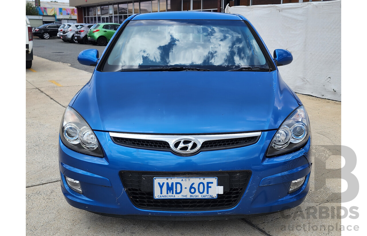 3/2011 Hyundai i30 SX FD MY11 5d Hatchback Blue 2.0L