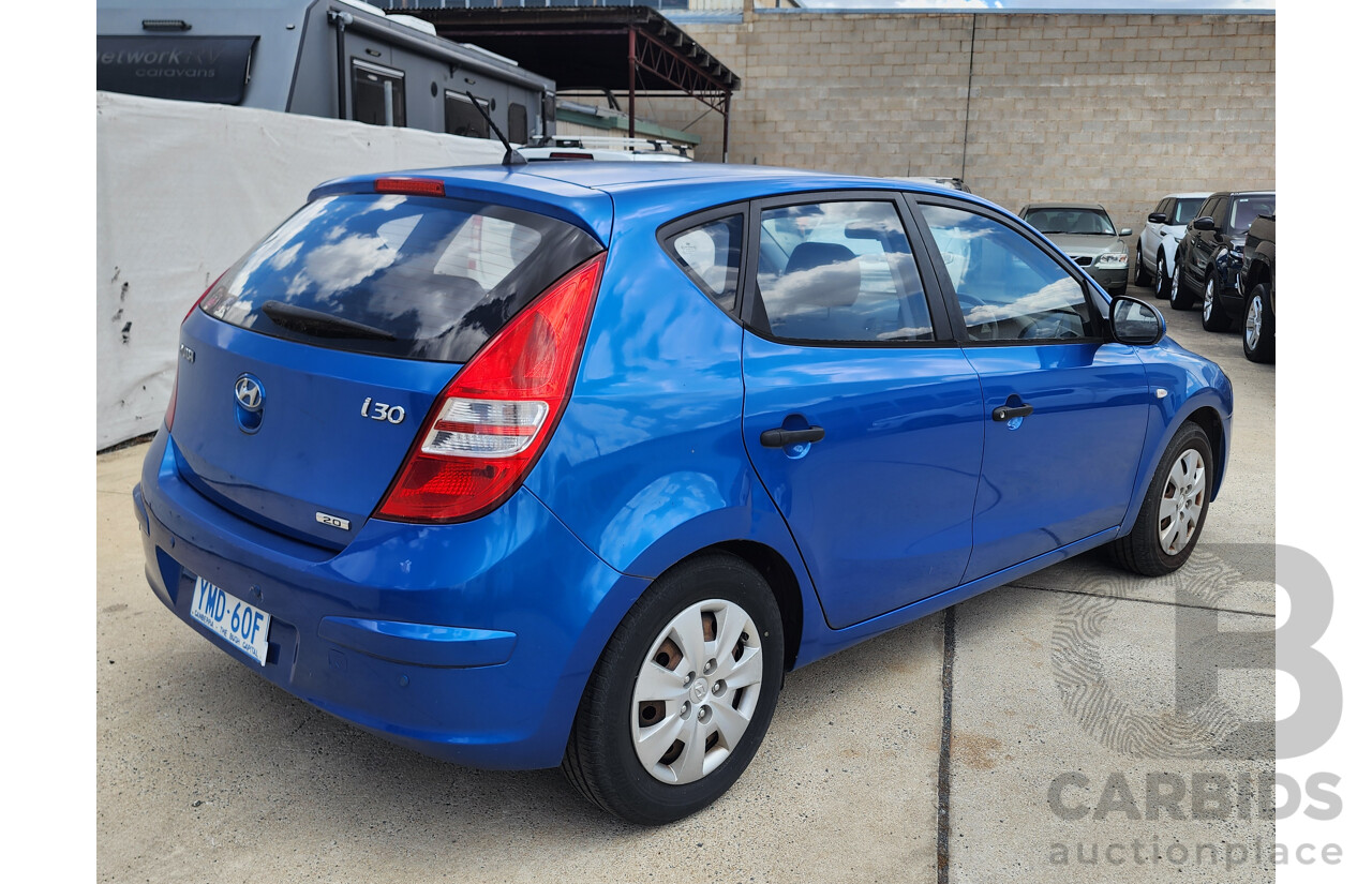 3/2011 Hyundai i30 SX FD MY11 5d Hatchback Blue 2.0L