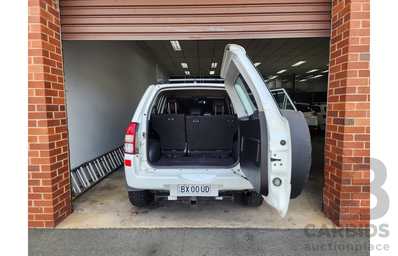 6/2009 Suzuki Grand Vitara (4x4) JT MY08 UPGRADE 4d Wagon White 2.4L