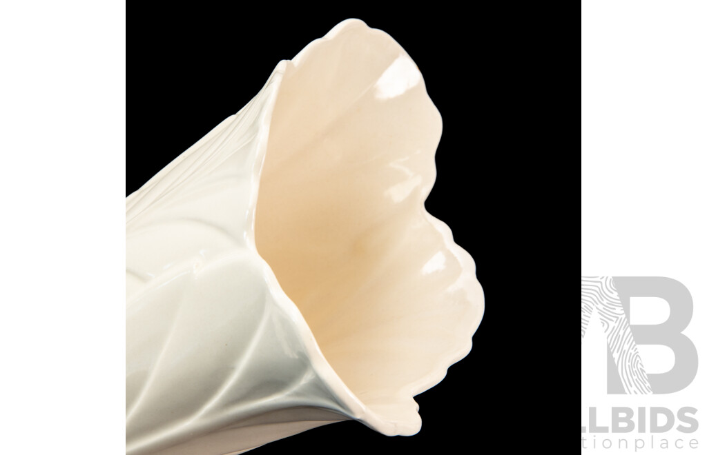 Large Beswick Ceramic Fan Vase