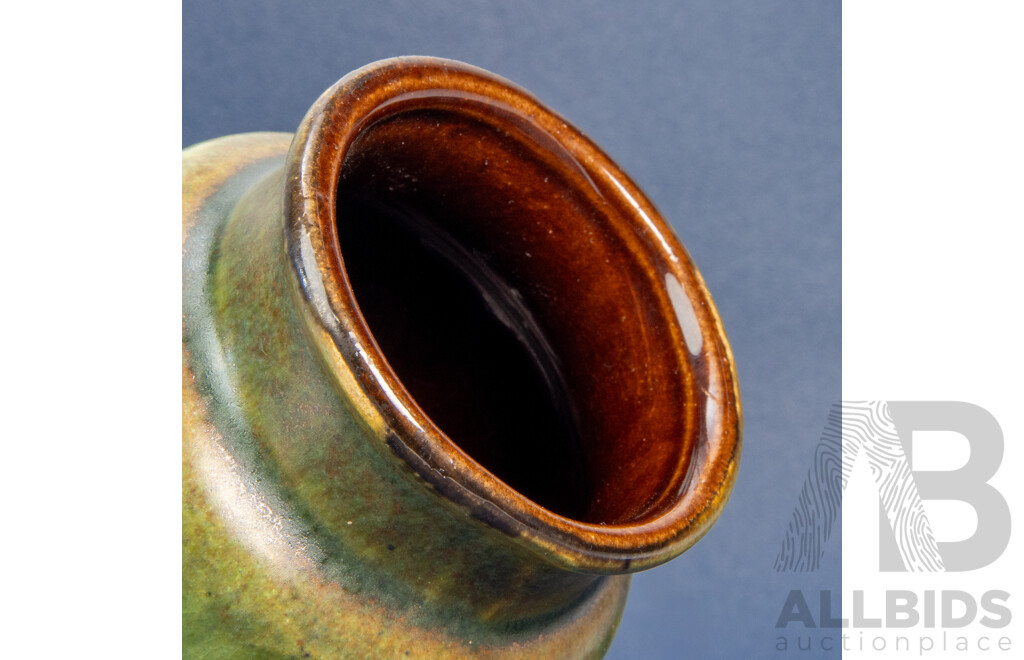 Small West German Scheurich Fat Lava Glaze Vase