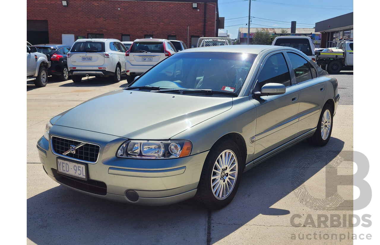 6/2006 Volvo S60 2.4 LE MY06 4d Sedan Green 2.4L