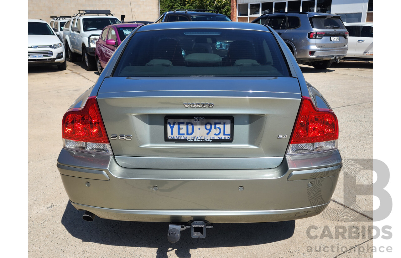 6/2006 Volvo S60 2.4 LE MY06 4d Sedan Green 2.4L