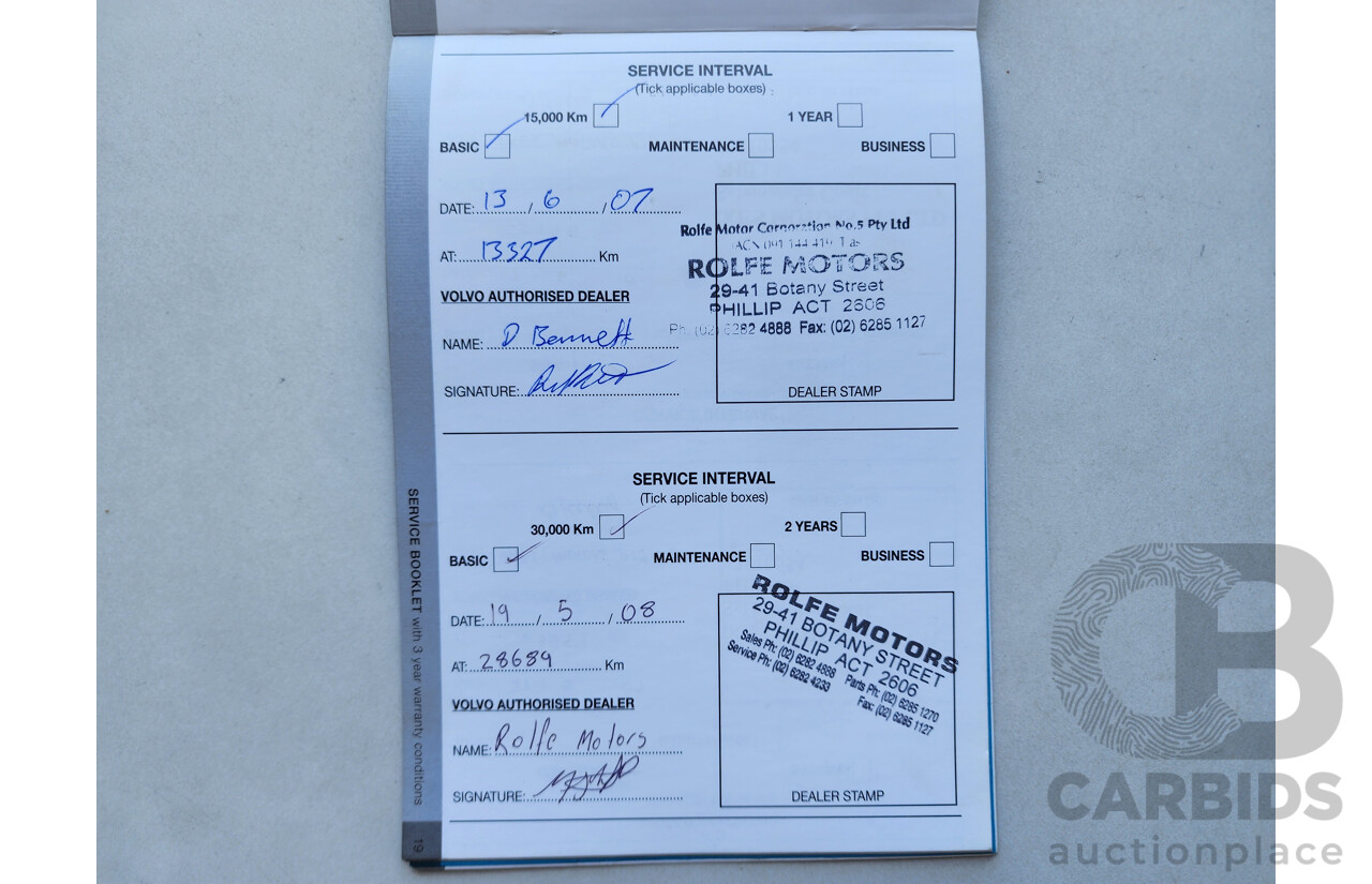 6/2006 Volvo S60 2.4 LE MY06 4d Sedan Green 2.4L