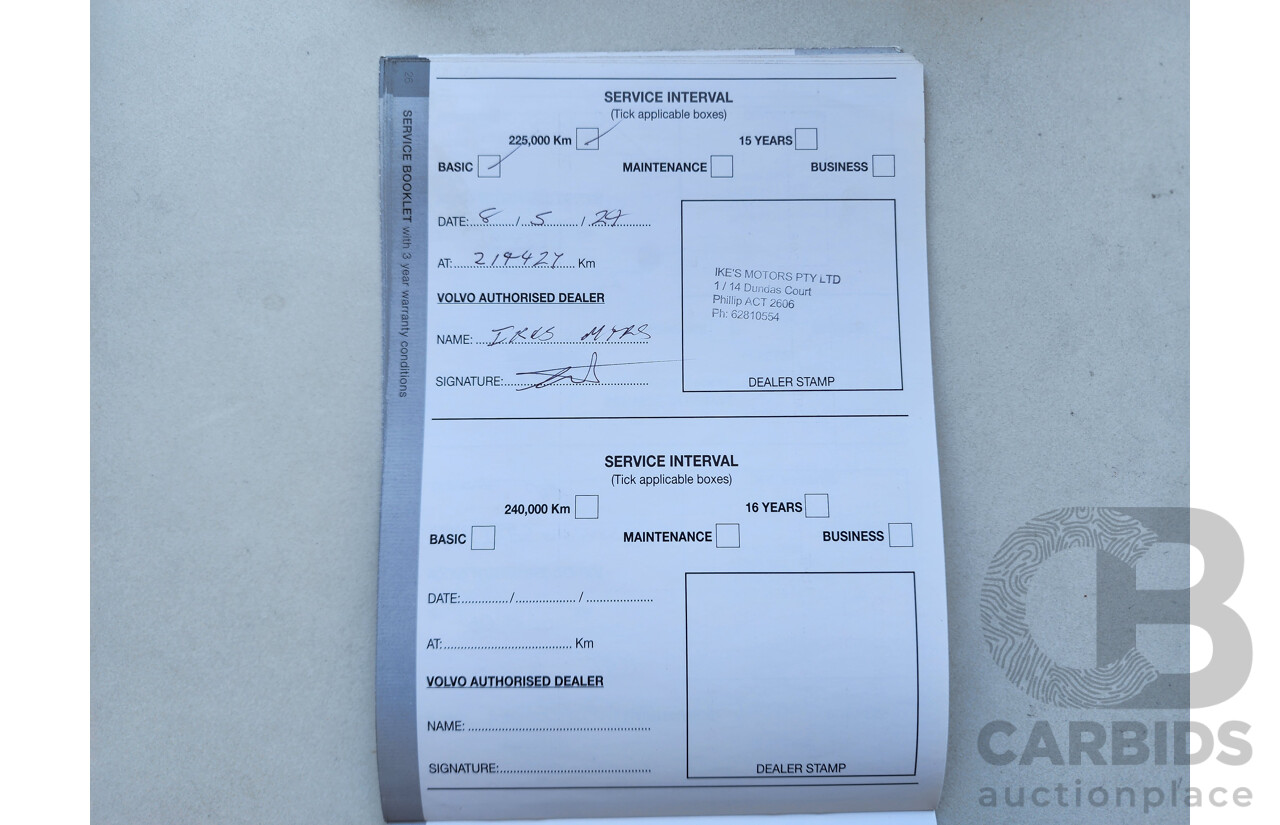 6/2006 Volvo S60 2.4 LE MY06 4d Sedan Green 2.4L