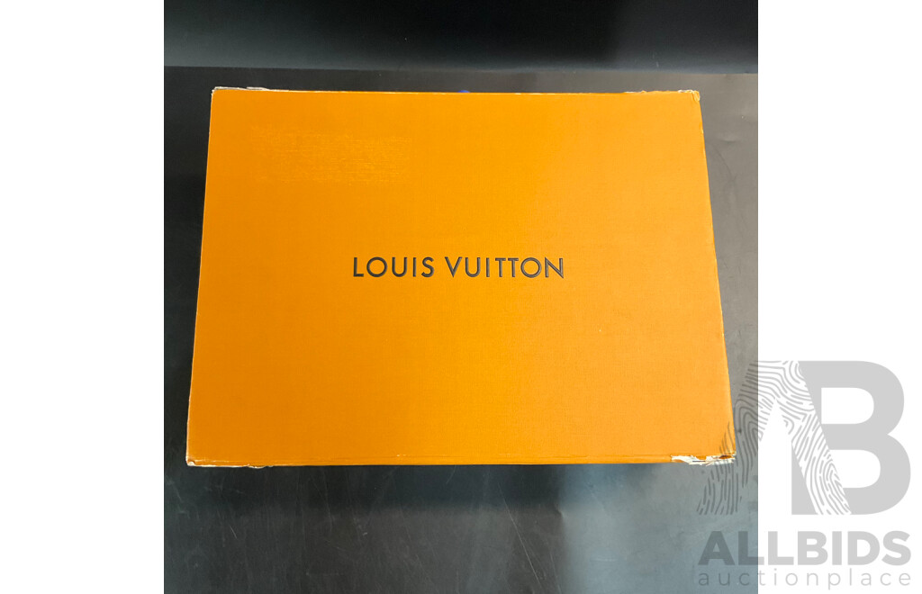 Black /Brown Monogram Cap Branded Louis Vuitton