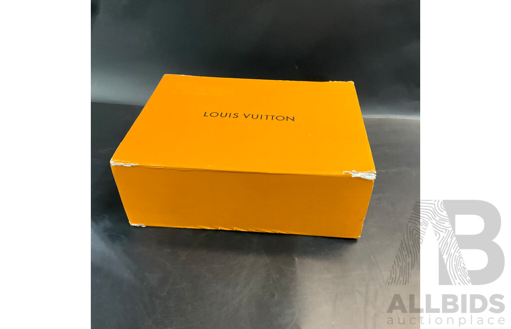 Black /Brown Monogram Cap Branded Louis Vuitton