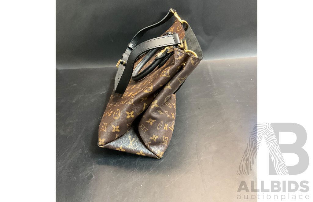 Flower Tote Monogram Leather Hand Bag Branded  Louis Vuitton
