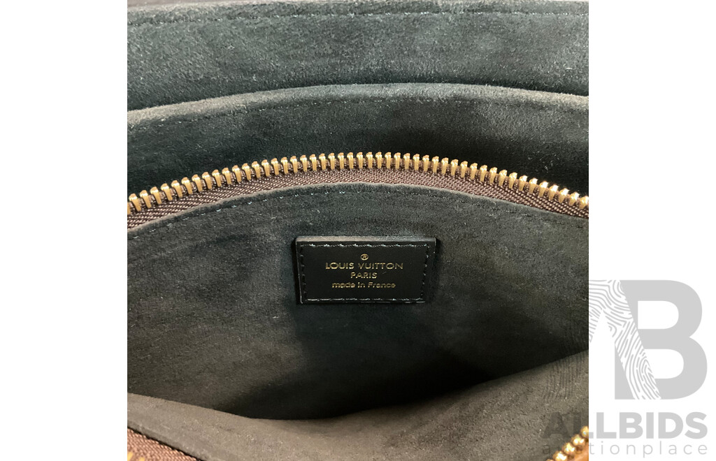 Flower Tote Monogram Leather Hand Bag Branded  Louis Vuitton