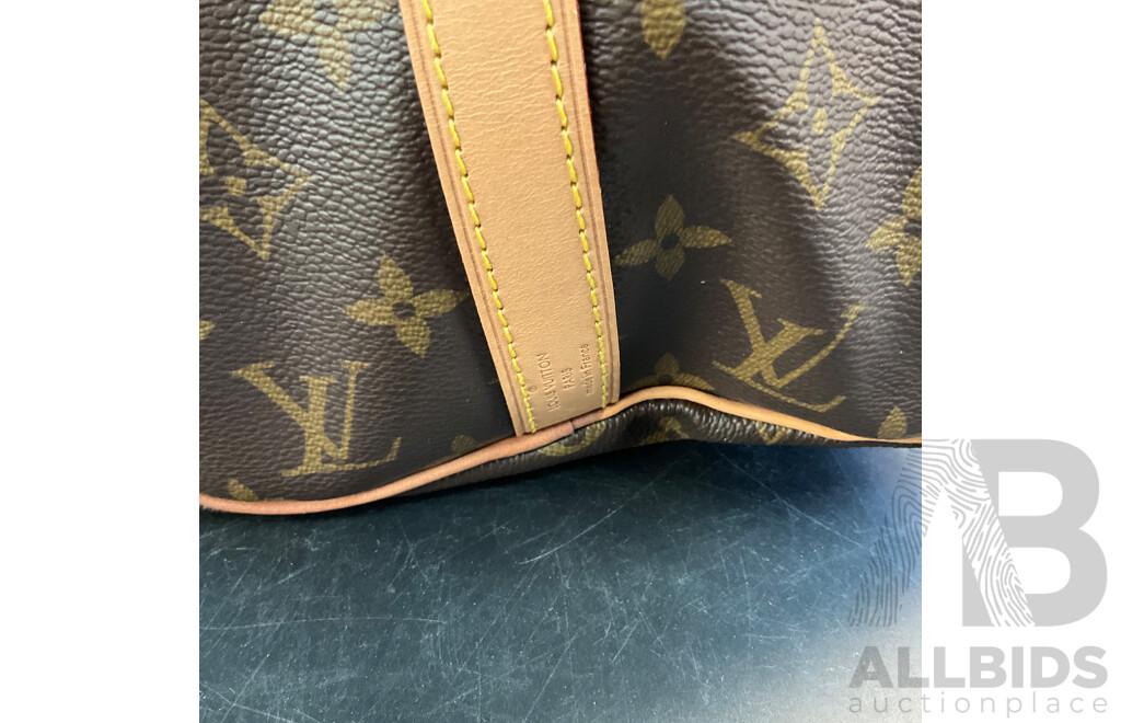 Monogram Leather Handbag Branded  Louis Vuitton