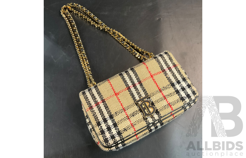 Women's Chain Shoulder Bag Branded Burberry