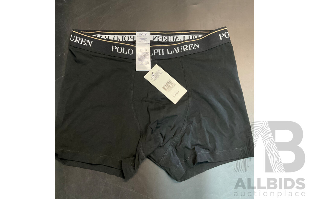 POLO Ralph Lauren Trunk X2 & Kangol Washed Bucket Hat - Lot of 3