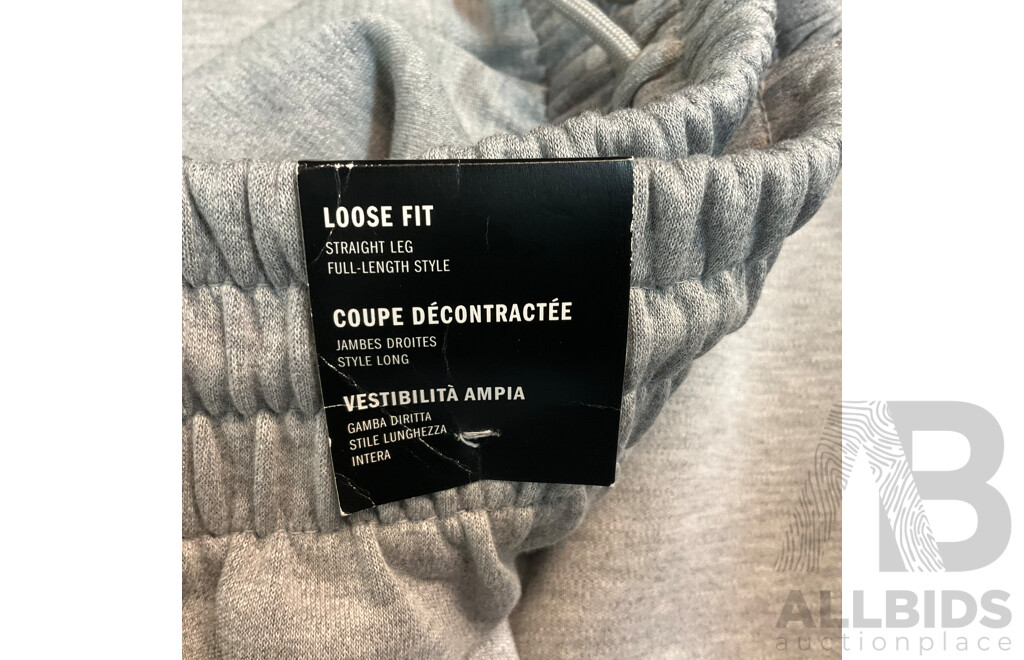 Adidas Stadium Black Tee Size S & Mens Z.N.E. Open Hem Track Pants Size M