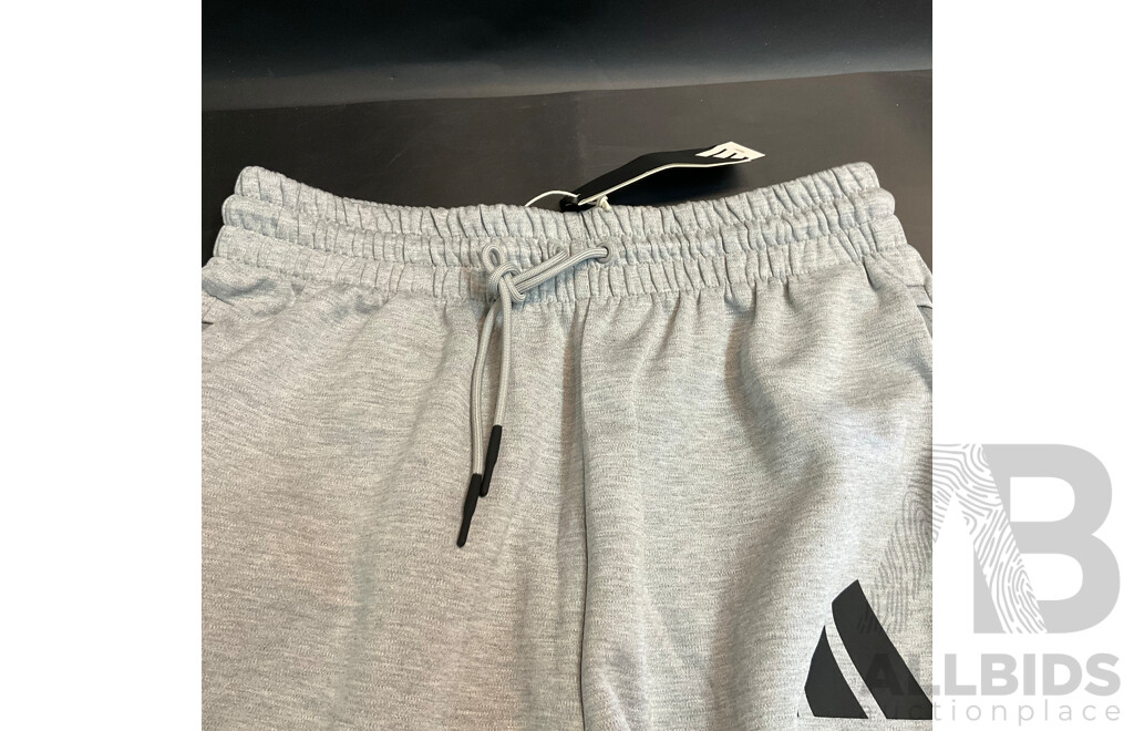 Adidas Stadium Black Tee Size S & Mens Z.N.E. Open Hem Track Pants Size M