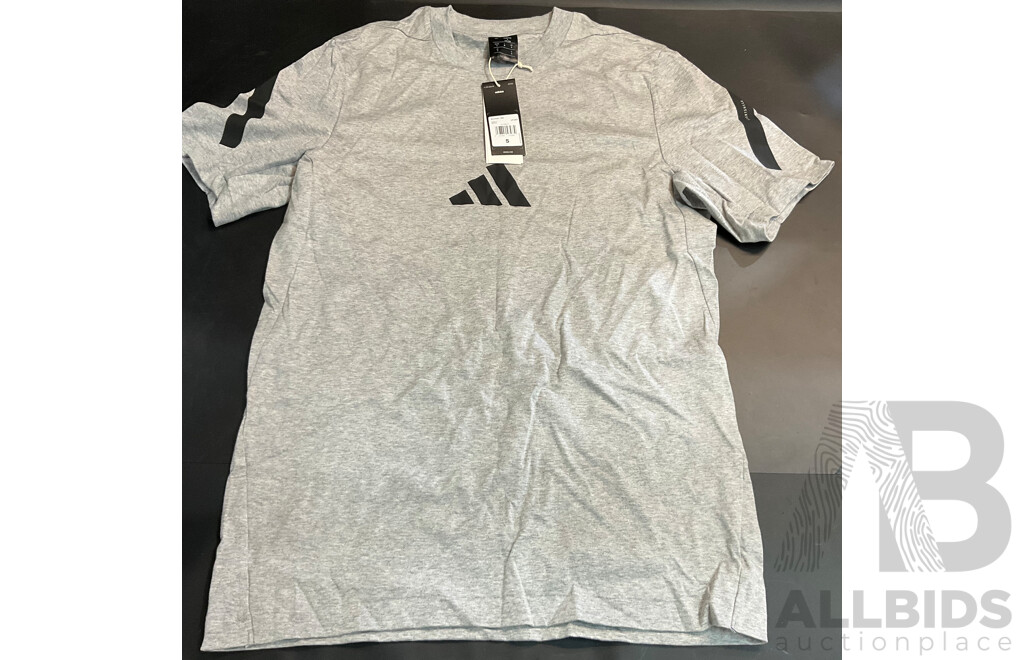 Adidas  Mens Z.N.E. Tee & Open Hem Track Pants - Size S