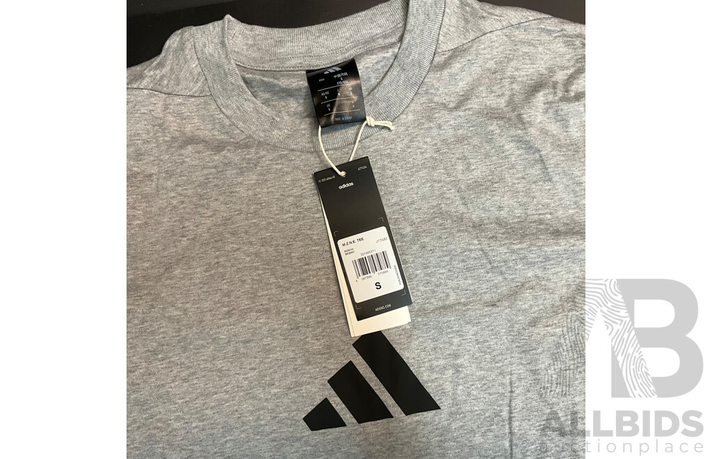 Adidas  Mens Z.N.E. Tee & Open Hem Track Pants - Size S