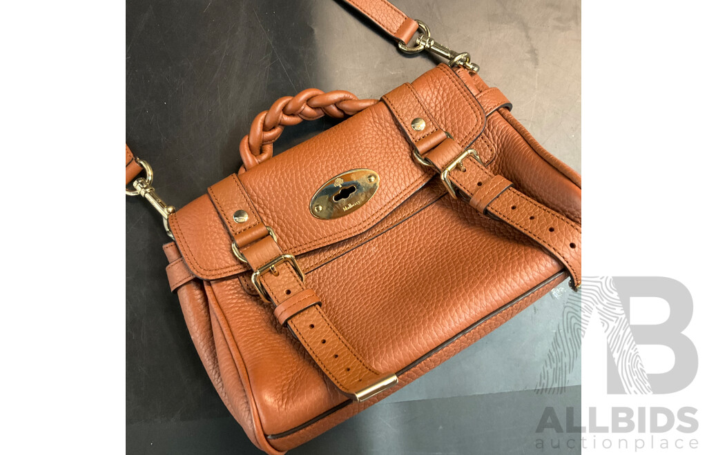 Women's Mini Alexa Crossbody with Handle Bag Branded Mulberry