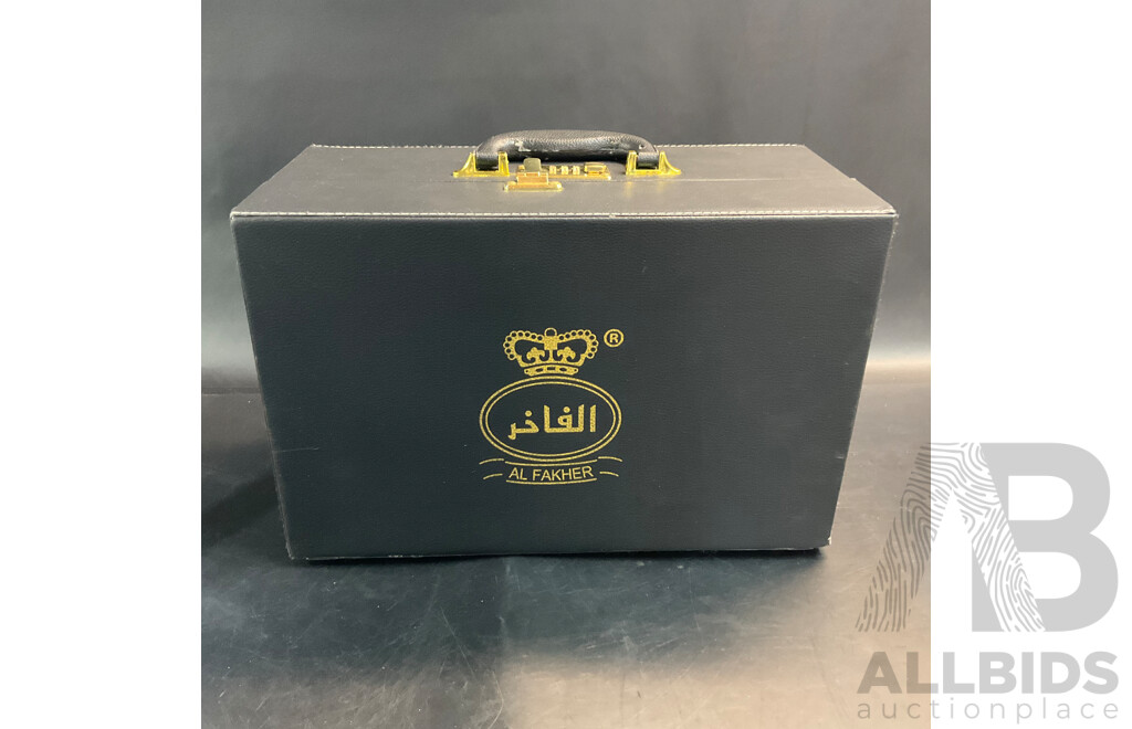 AL Fakher Shisha Set in Carry Case