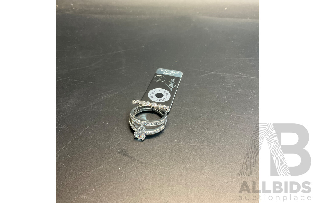 ZARA Mens Knit Polo Shirt Size S & Lovisa Ring Set & Jellycat Blossom Bunny & Animal Allsorts Schnauzer Plush Toy