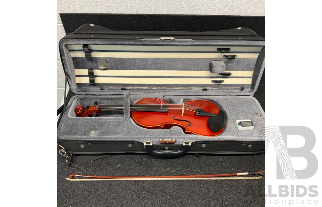 HOLZMANN Stringed Instruments Violin with Carry Case