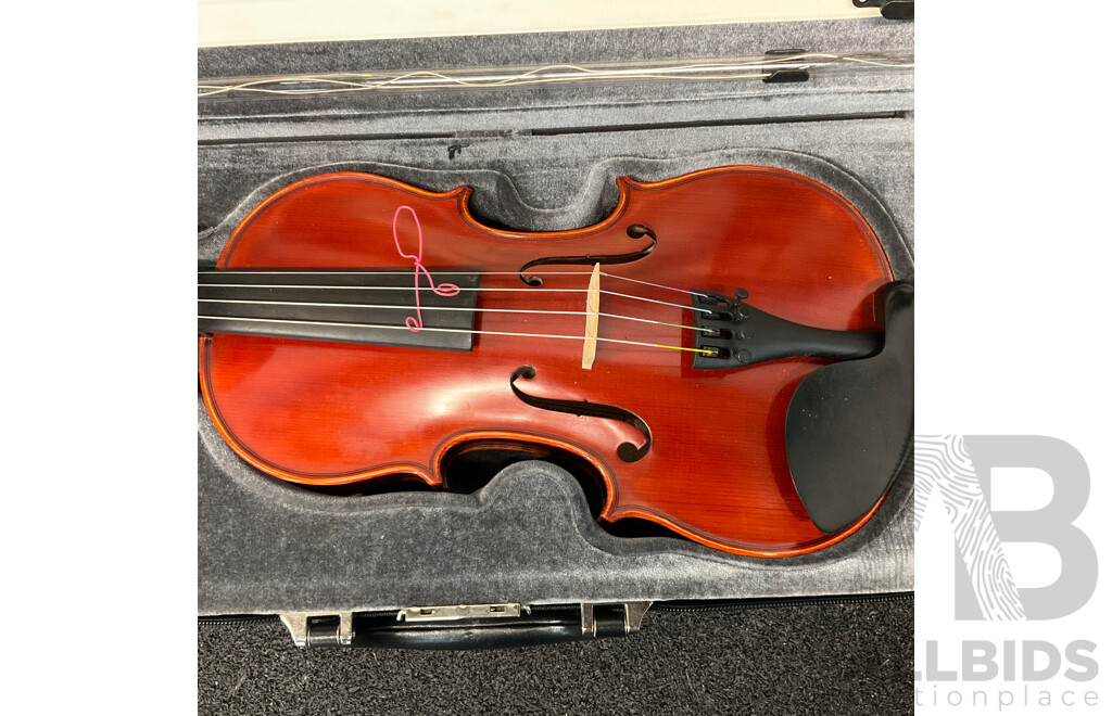 HOLZMANN Stringed Instruments Violin with Carry Case